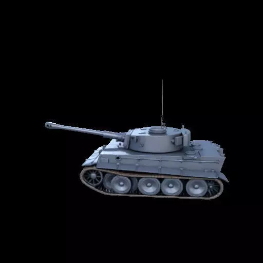 1957German Heavy Tank Tiger 3D Model 3D print model_15