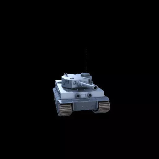 1957German Heavy Tank Tiger 3D Model 3D print model_1