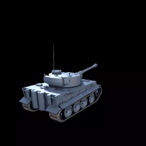 1957German Heavy Tank Tiger 3D Model 3D print model_4