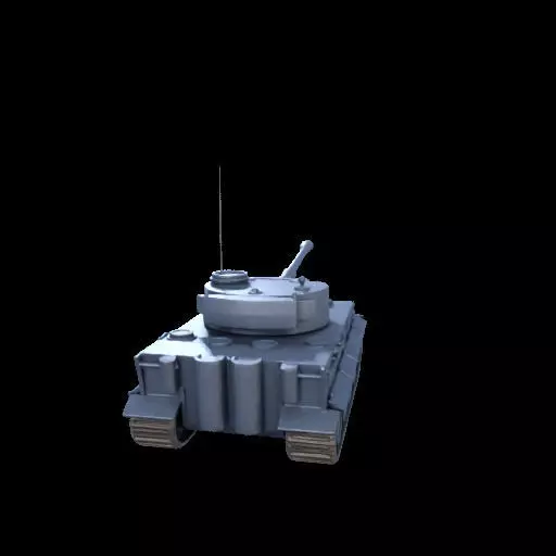 1957German Heavy Tank Tiger 3D Model 3D print model_6
