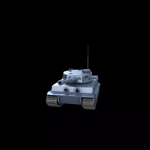 1957German Heavy Tank Tiger 3D Model 3D print model_22