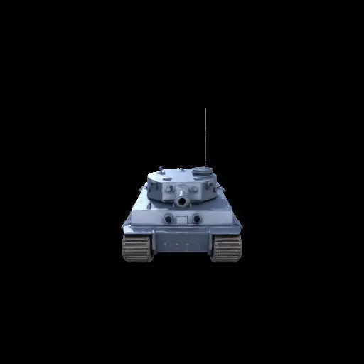 1957German Heavy Tank Tiger 3D Model 3D print model_0