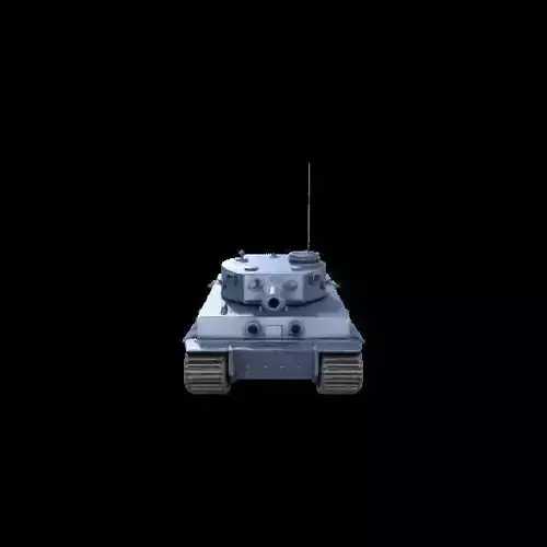 1957German Heavy Tank Tiger 3D Model