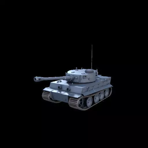 1957German Heavy Tank Tiger 3D Model 3D print model_20