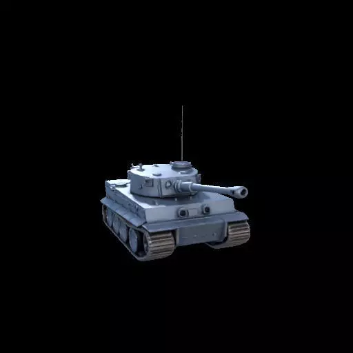 1957German Heavy Tank Tiger 3D Model 3D print model_12