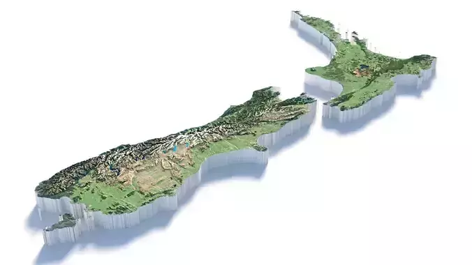 New Zealand Aotearoa Terrain Country