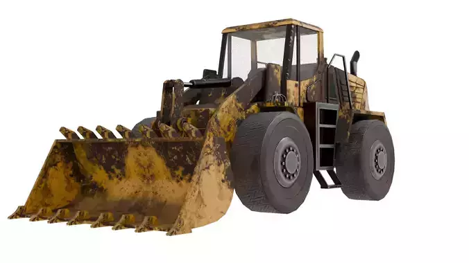 Bulldozer 3D model