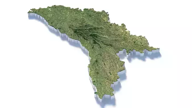 Moldova Terrain Country