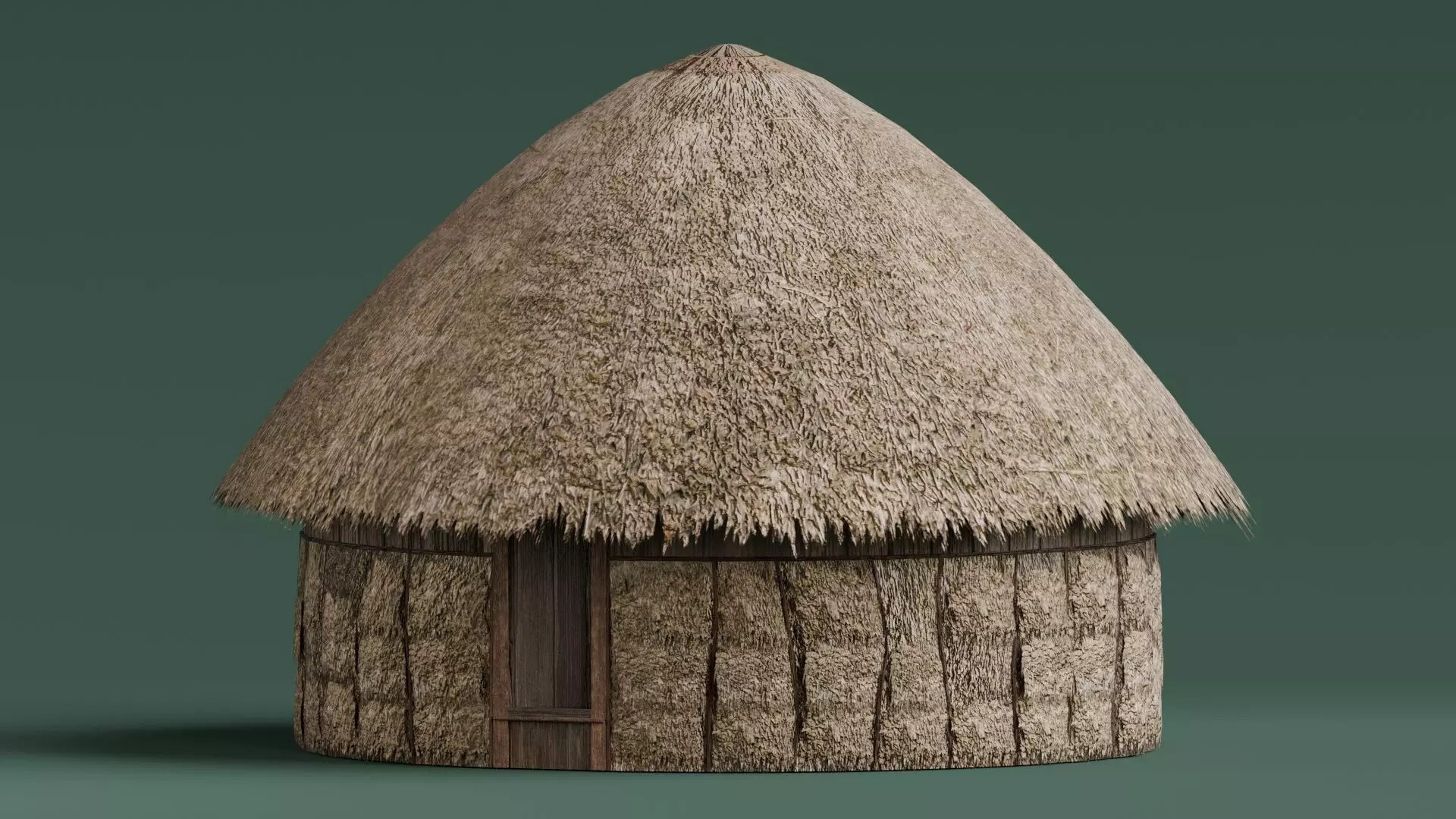 Traditional Houses - Rumah Honai Low-poly 3D model