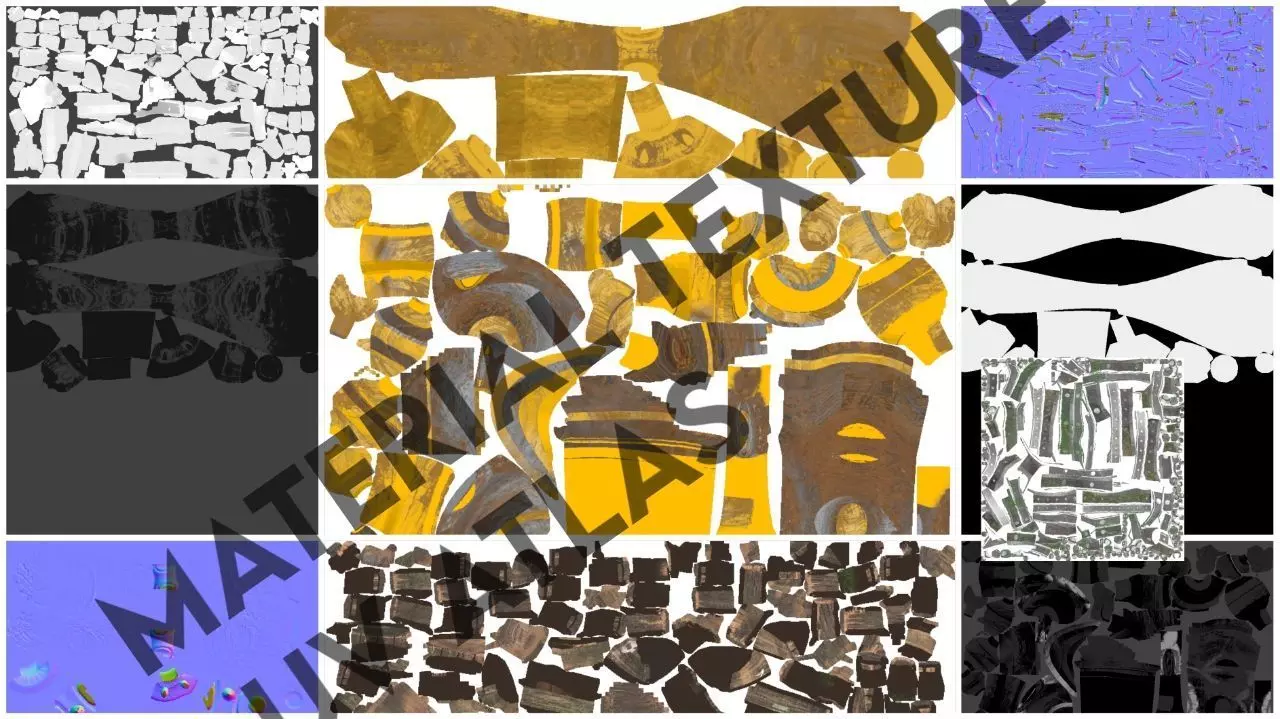 BARREL 3D GAME READY Low-poly 3D model_11