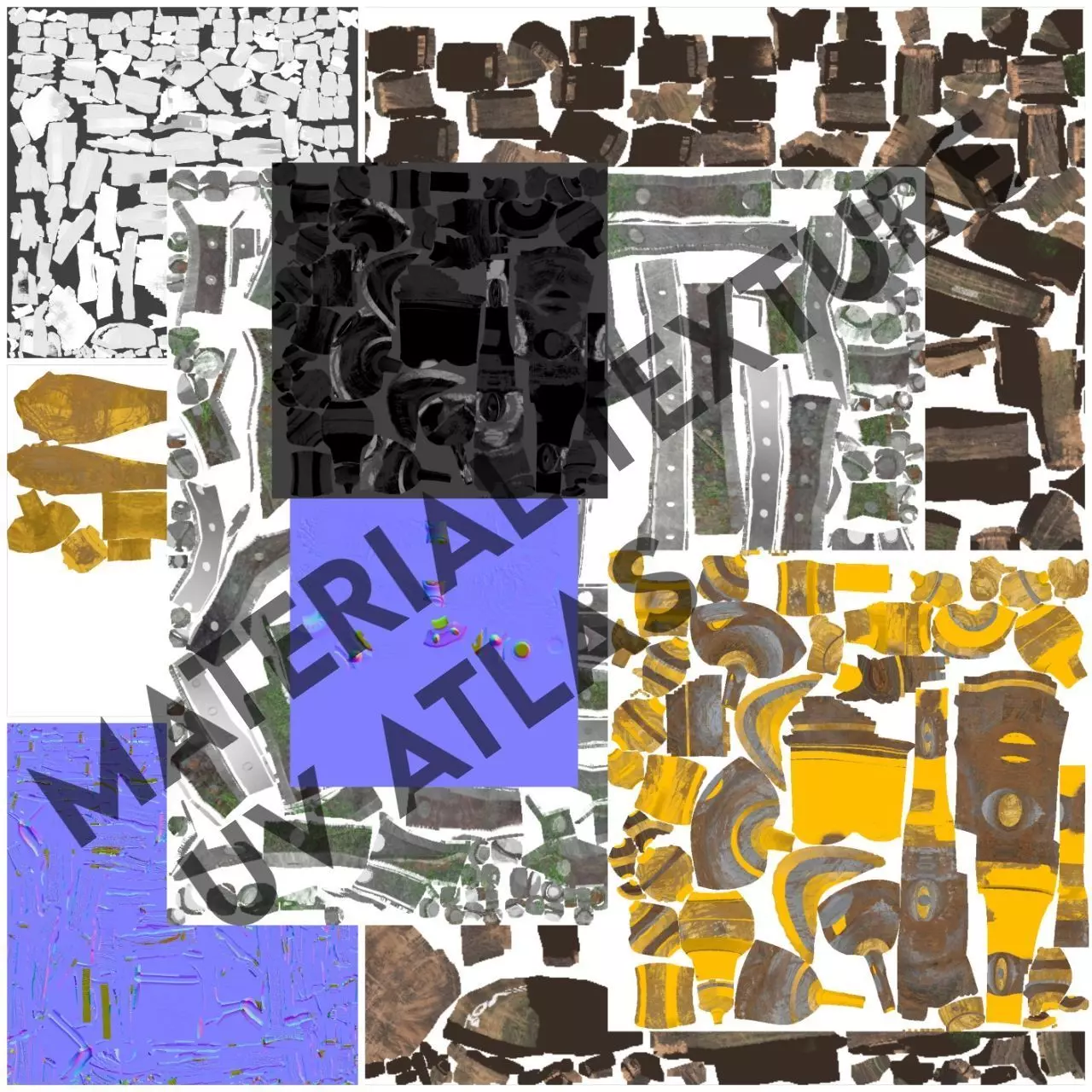 BARREL 3D GAME READY Low-poly 3D model_12