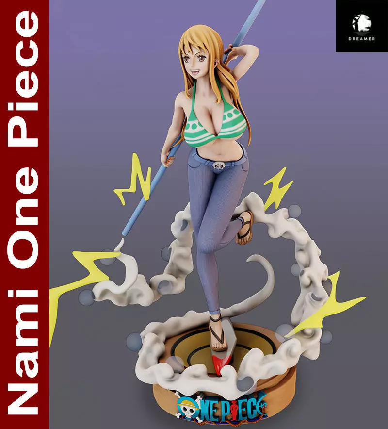 Nami One Piece 3D print model_1