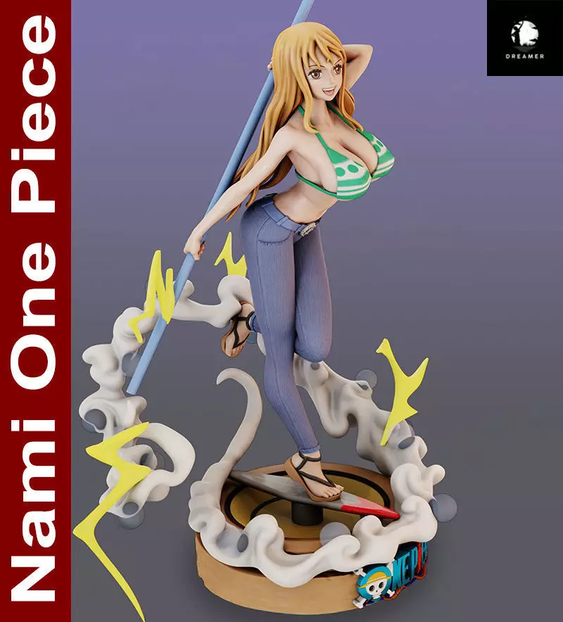 Nami One Piece 3D print model_0