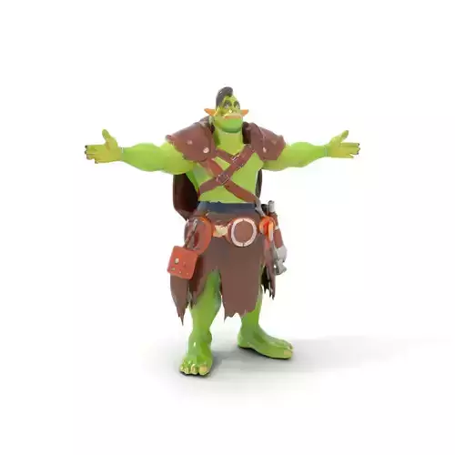 Warrior Orc Character model pack