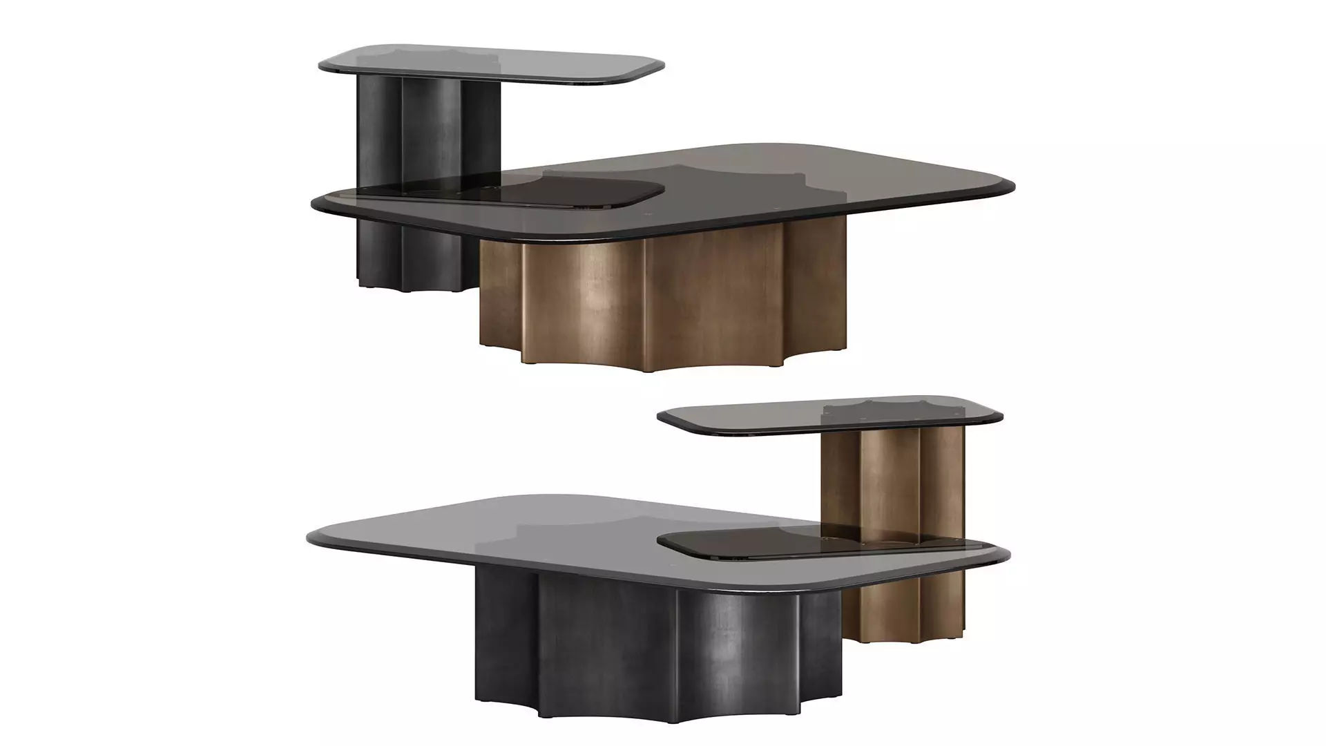 Cantori Florio Coffee Tables 3D model_0