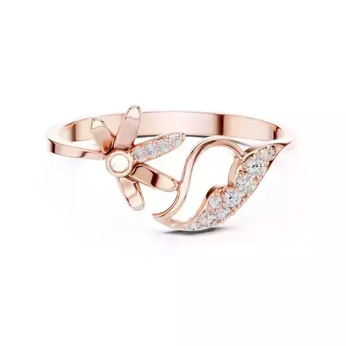 Round Cut Diamond Engagement Wedding Ring 3DM STL Video