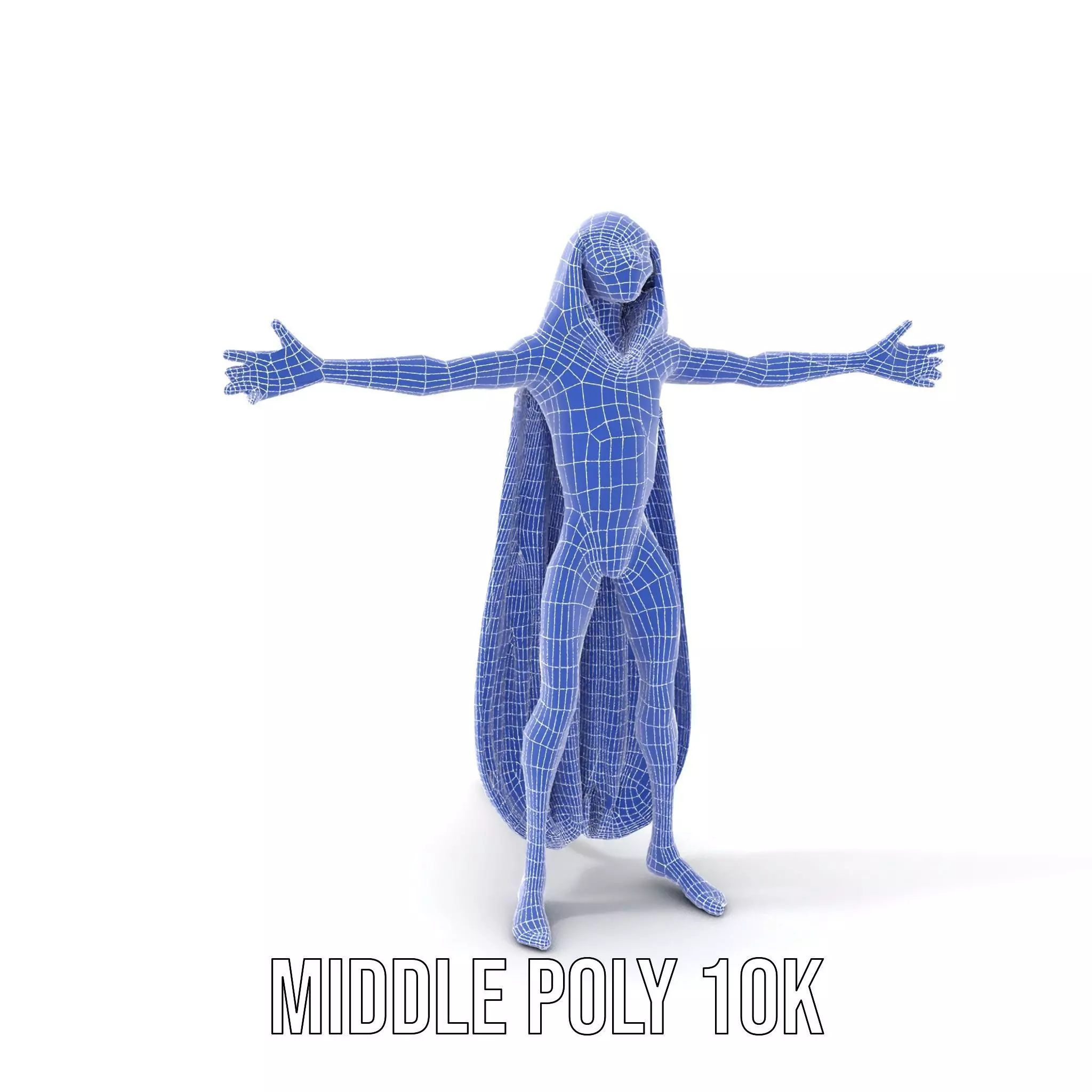 Alien Majestic Cloak model pack Low-poly 3D model_27