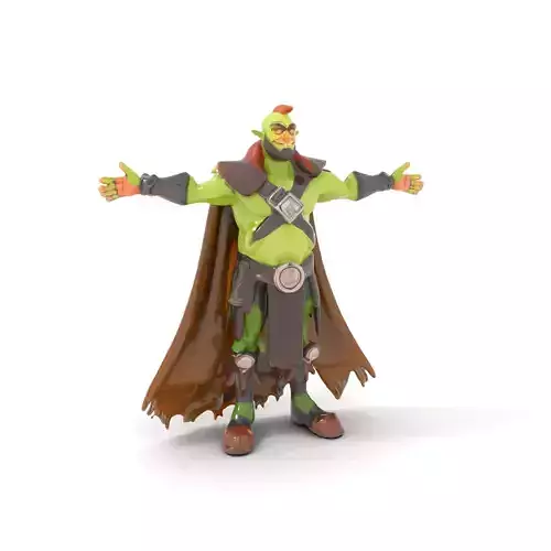 Fantasy Orc Warrior model pack