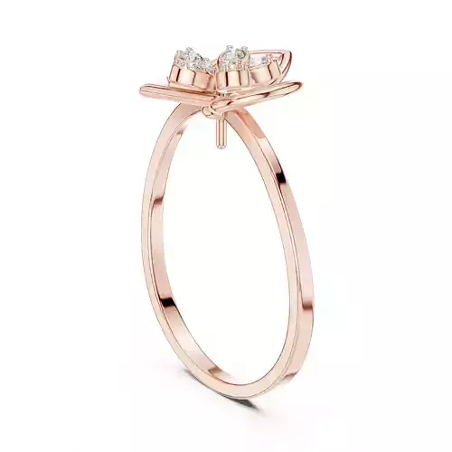 Round Cut Diamond Engagement Wedding Ring 3DM STL Video