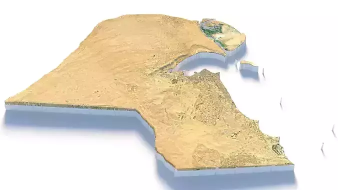 Kuwait Terrain Country