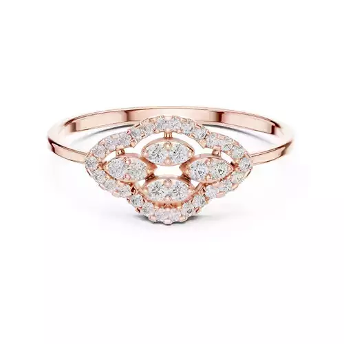 Round Cut Diamond Engagement Wedding Ring 3DM STL Video