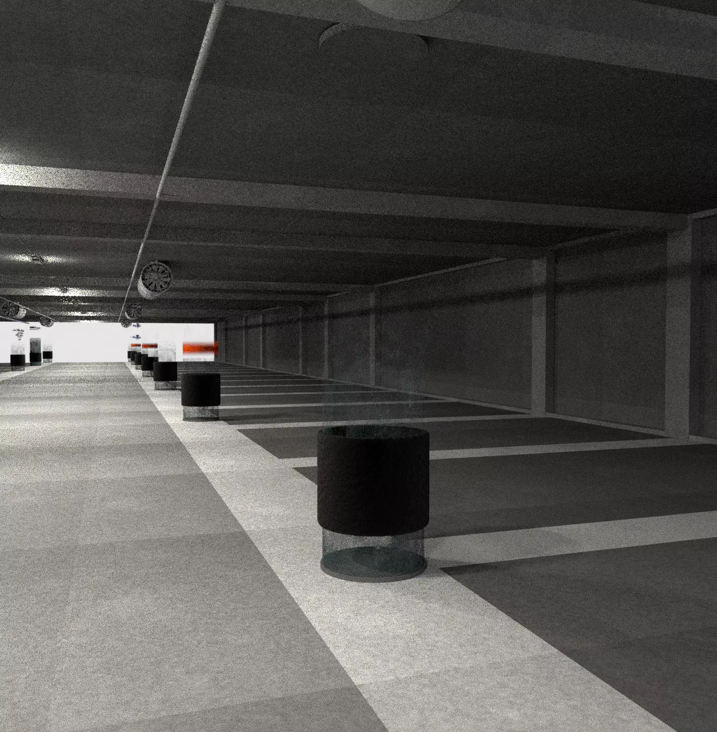 Parking Lot 3D model 3D model_1