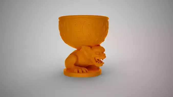Monster Candy Chalice 3D print model