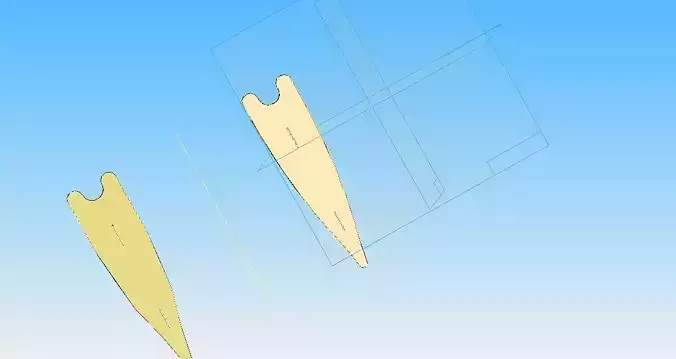 spear shaft barb or flopper