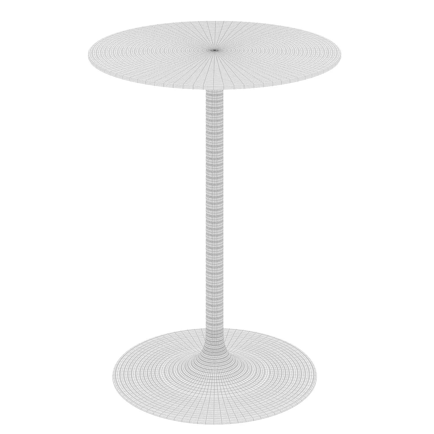 Hypnotising Bold Monkey Coffee Table 3D model_1