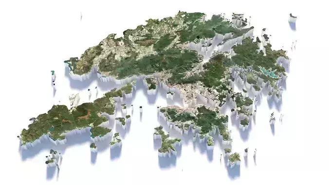 Hong Kong Terrain Country