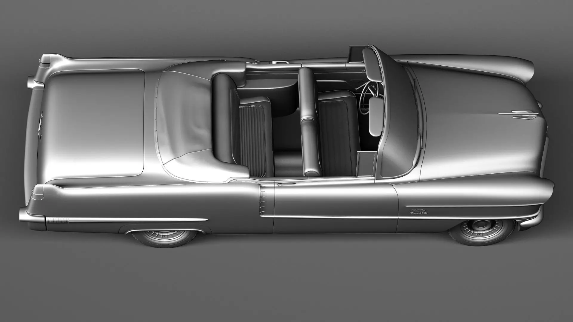 Cadillac 1956 series 62 convertible CG 3D model_26