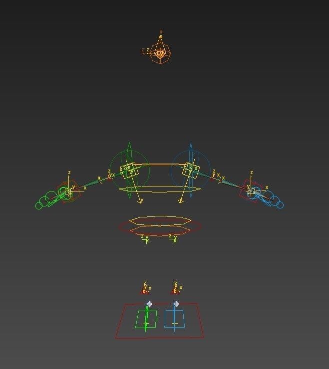 Medieval Joker Low-poly 3D model_16