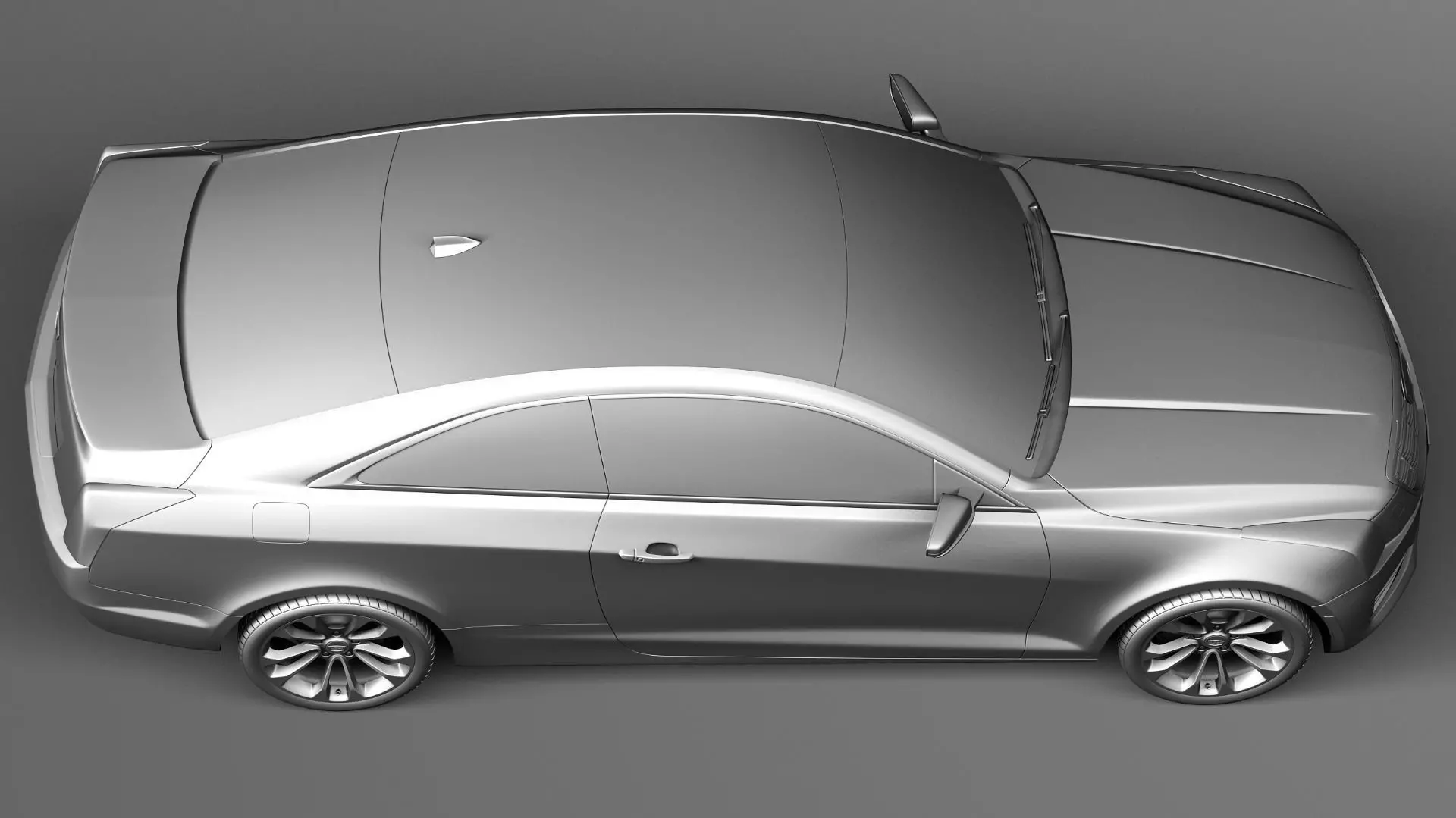 Cadillac ATS Coupe CG 2015 3D model_15