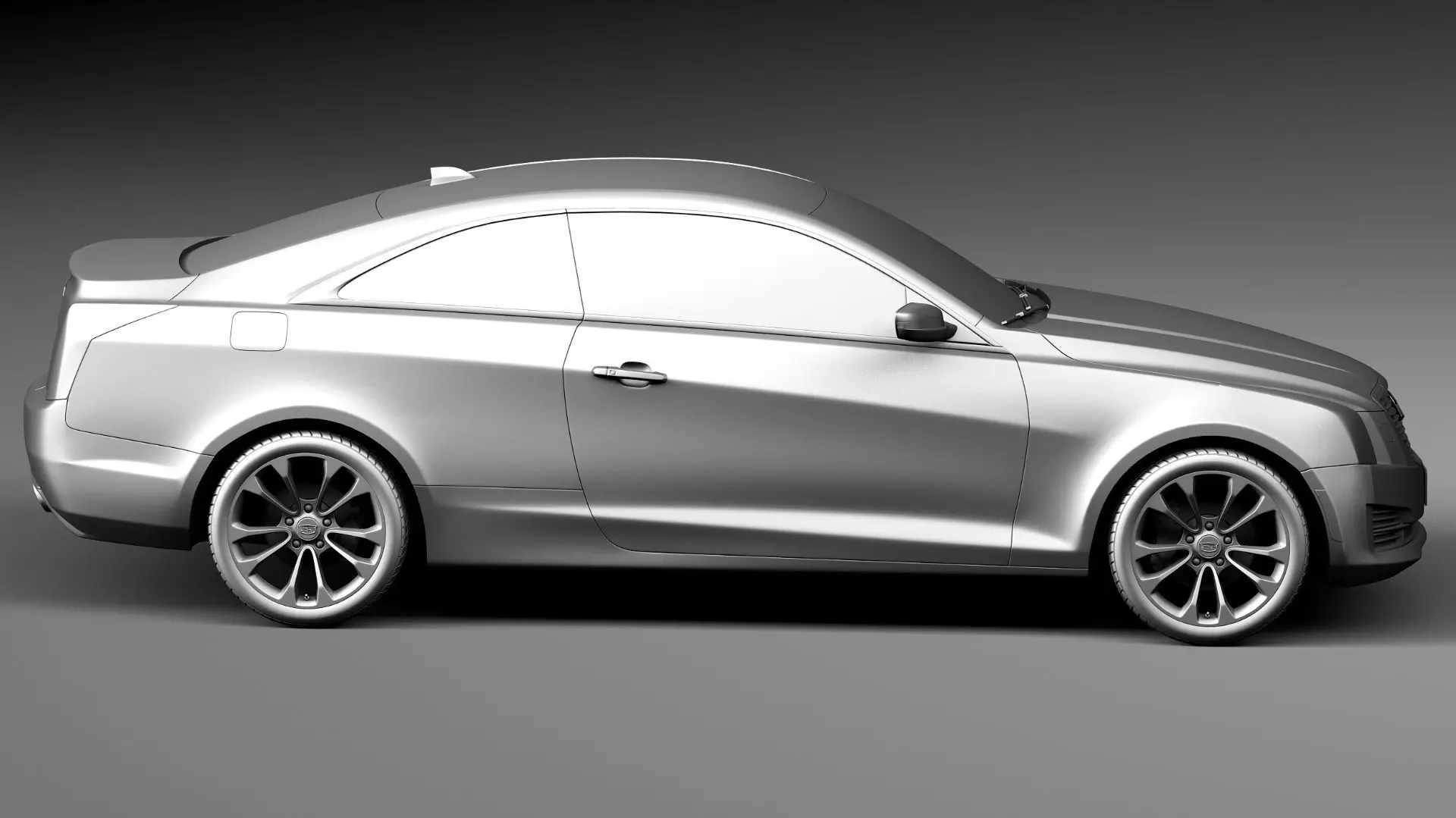 Cadillac ATS Coupe CG 2015 3D model_14