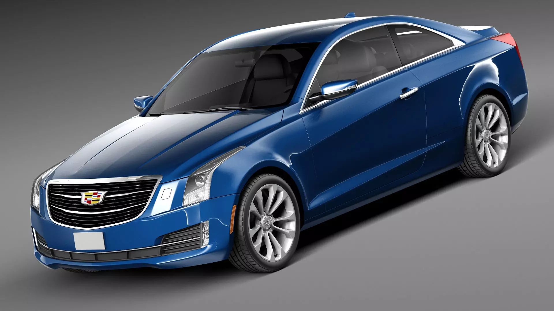 Cadillac ATS Coupe CG 2015 3D model_0
