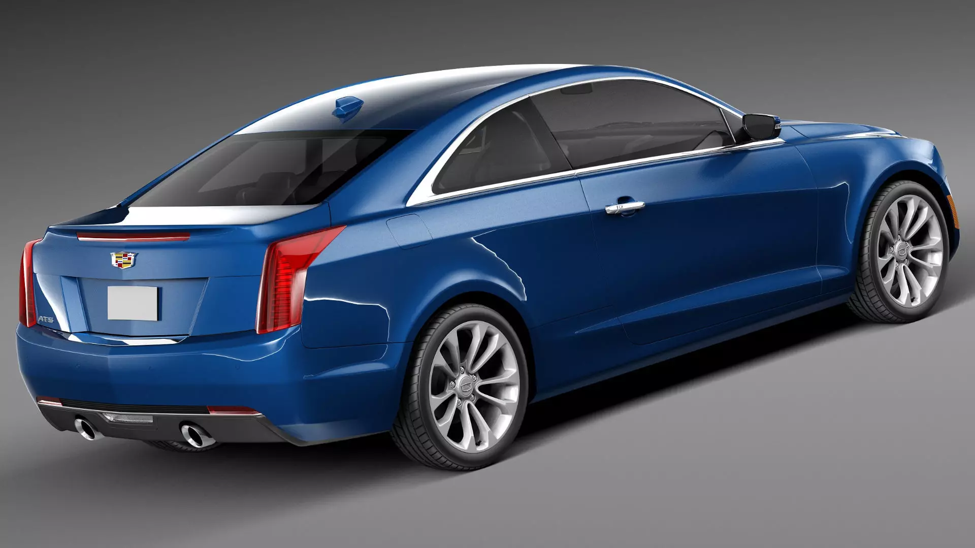 Cadillac ATS Coupe CG 2015 3D model_4