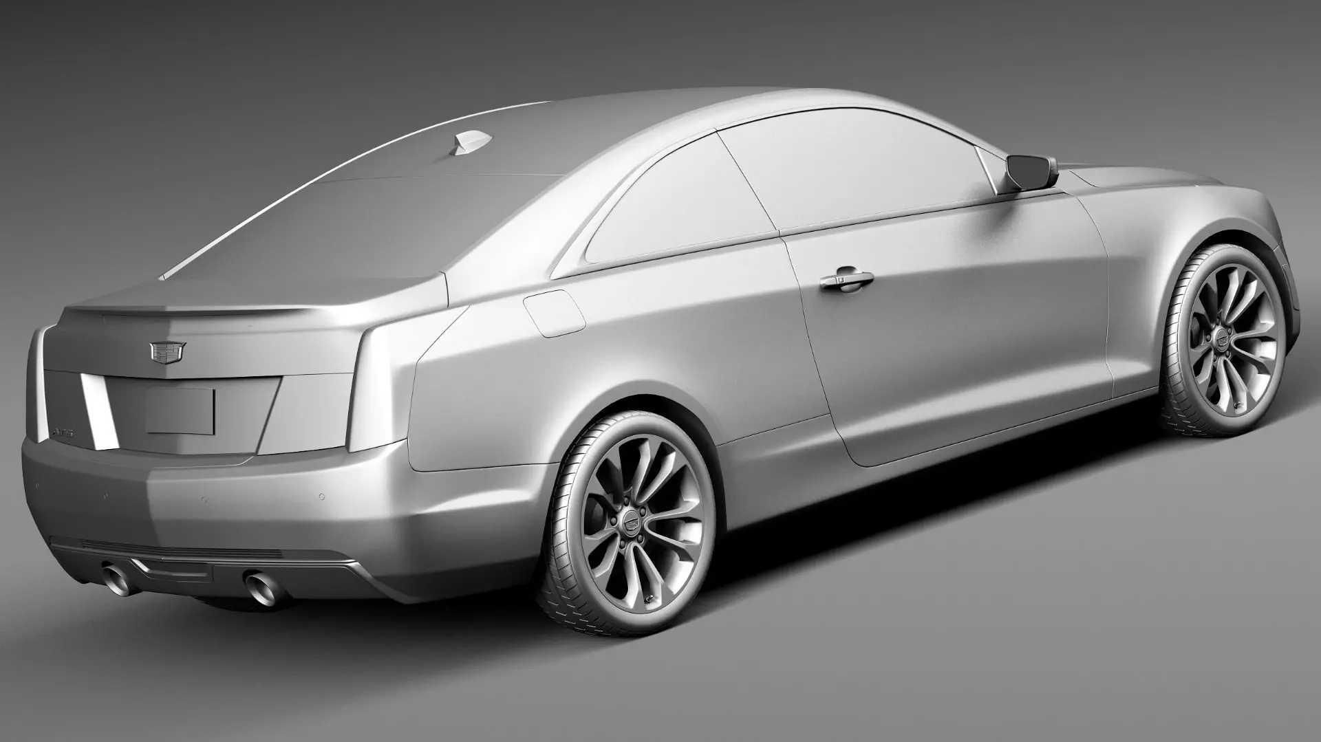 Cadillac ATS Coupe CG 2015 3D model_12