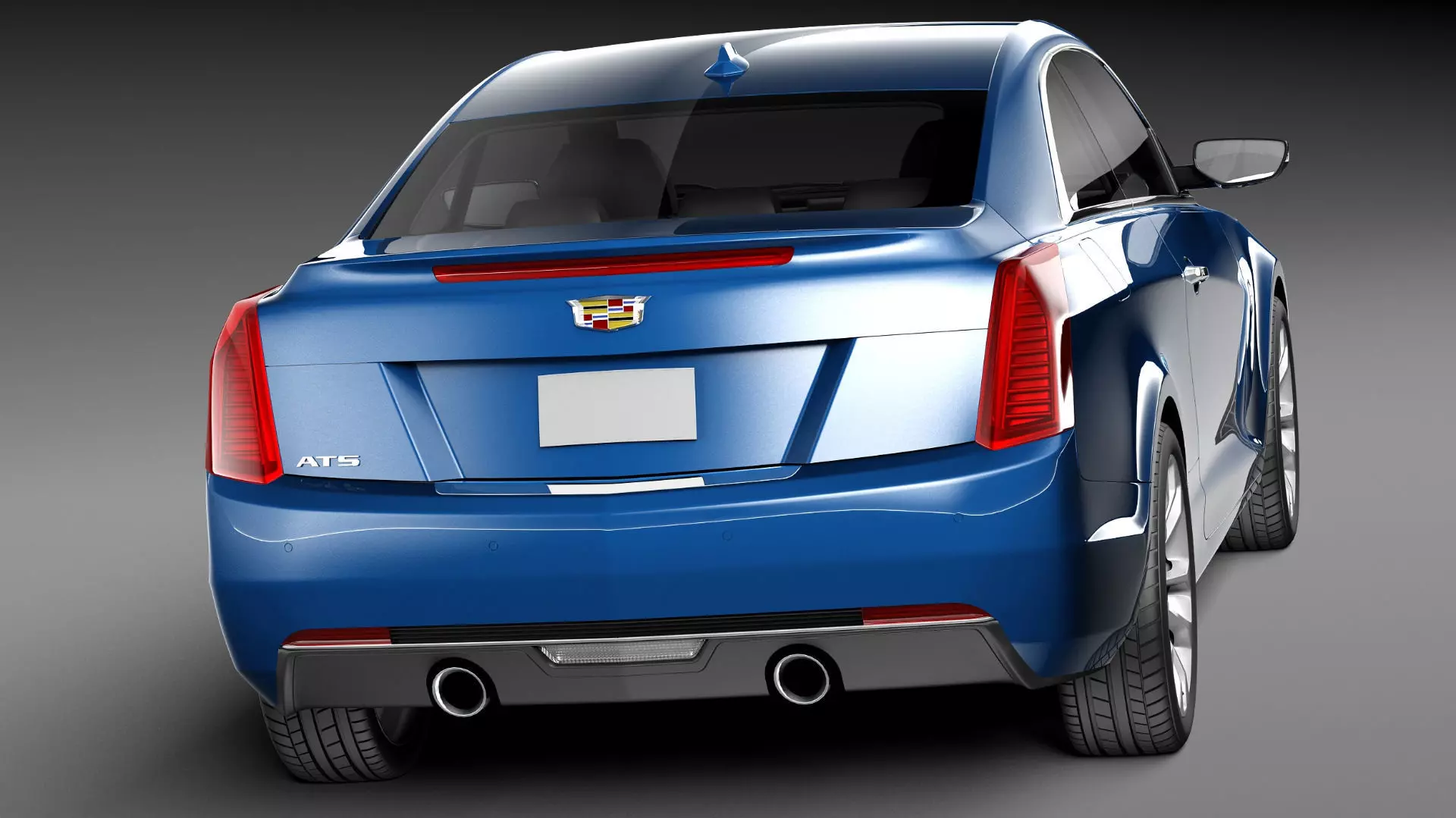 Cadillac ATS Coupe CG 2015 3D model_5