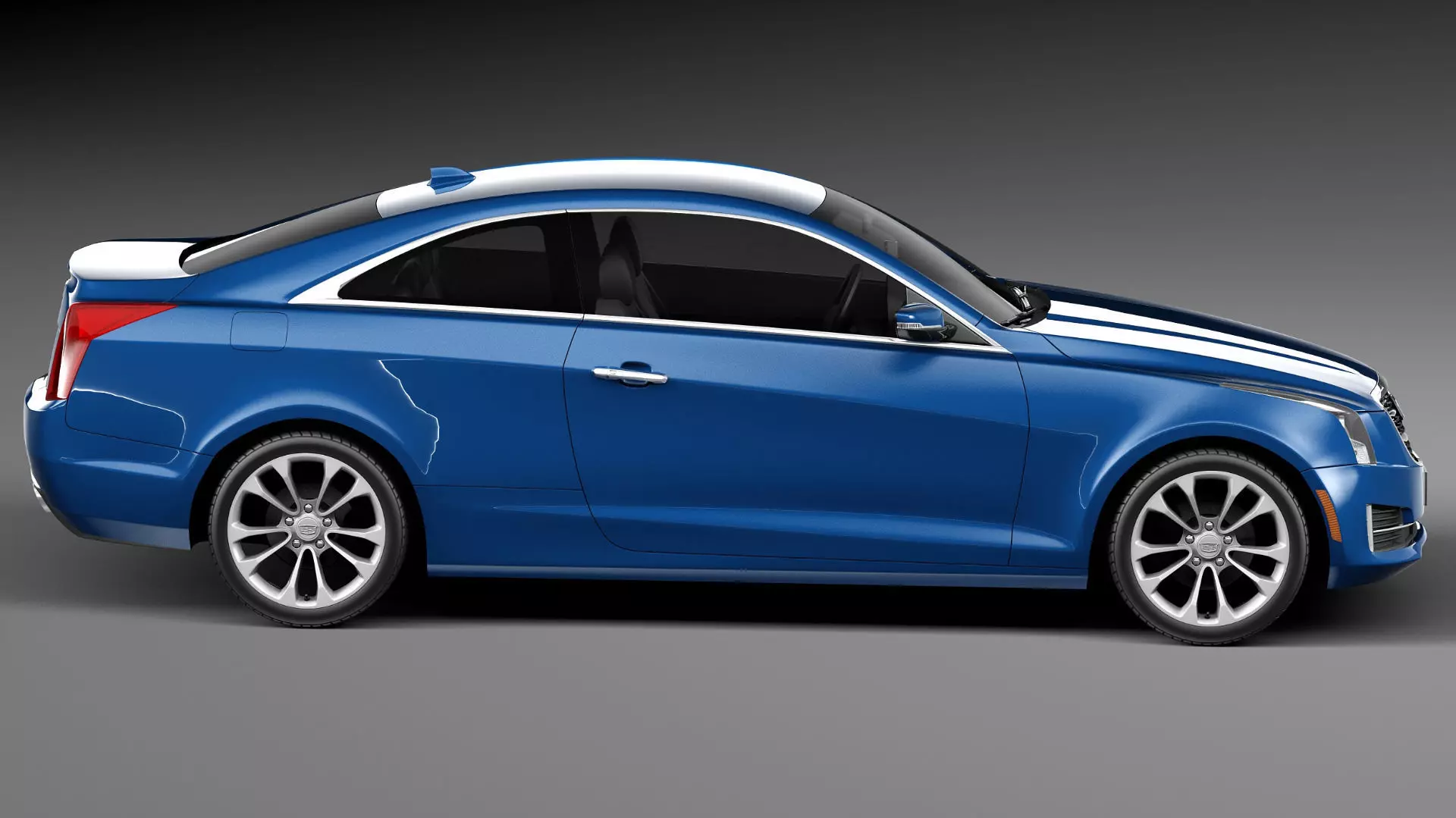 Cadillac ATS Coupe CG 2015 3D model_6