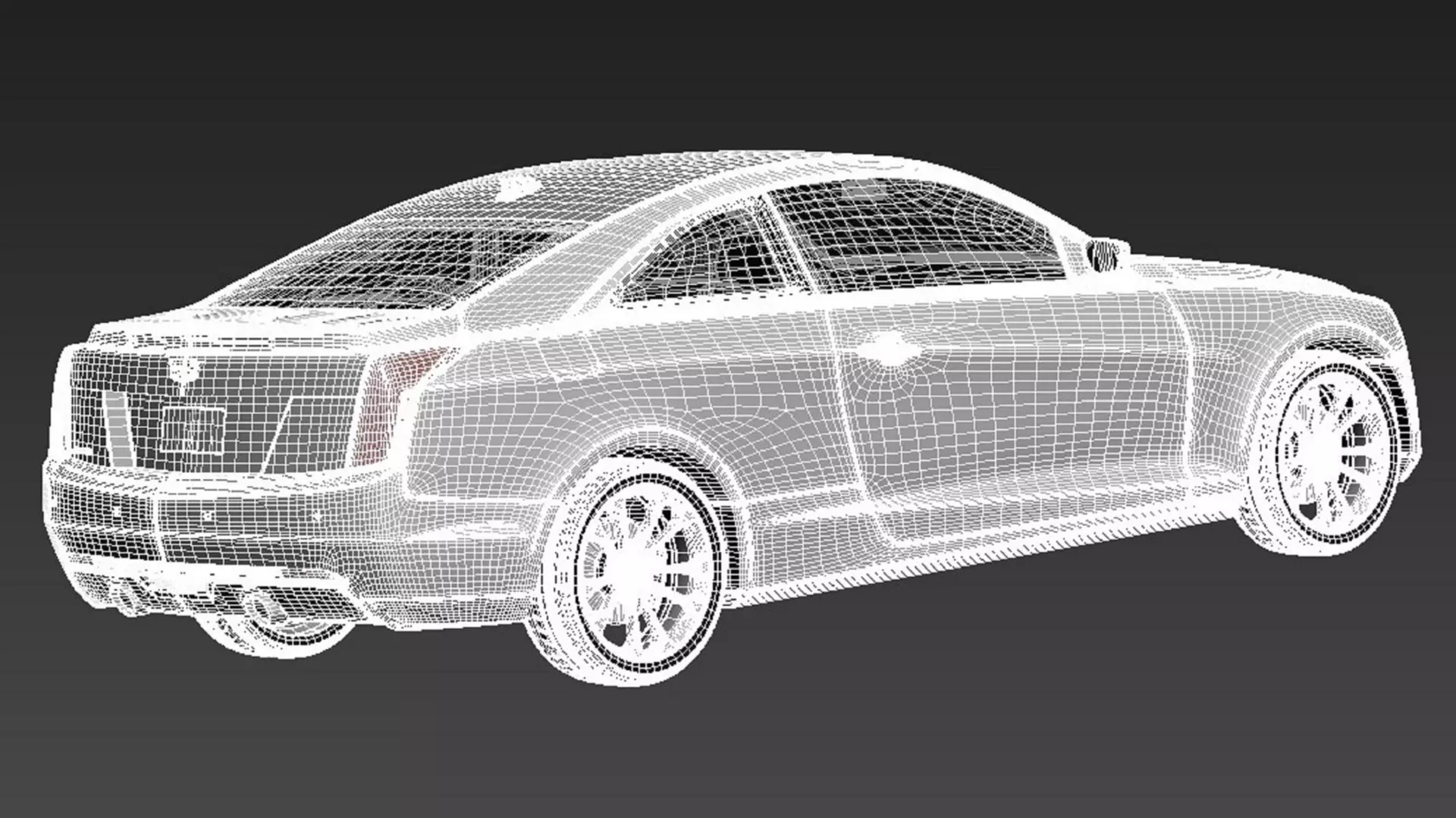 Cadillac ATS Coupe CG 2015 3D model_17