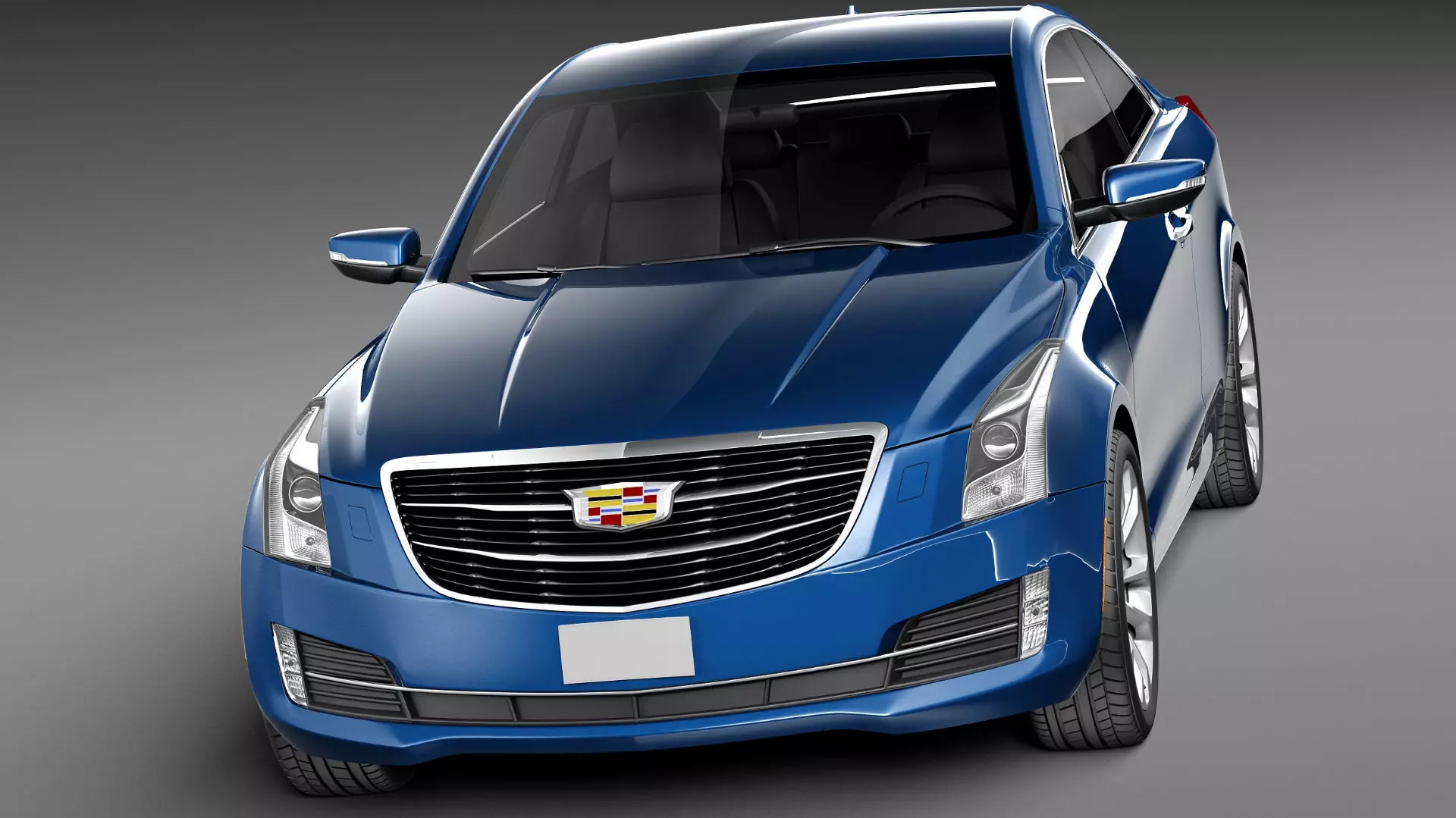 Cadillac ATS Coupe CG 2015 3D model_1