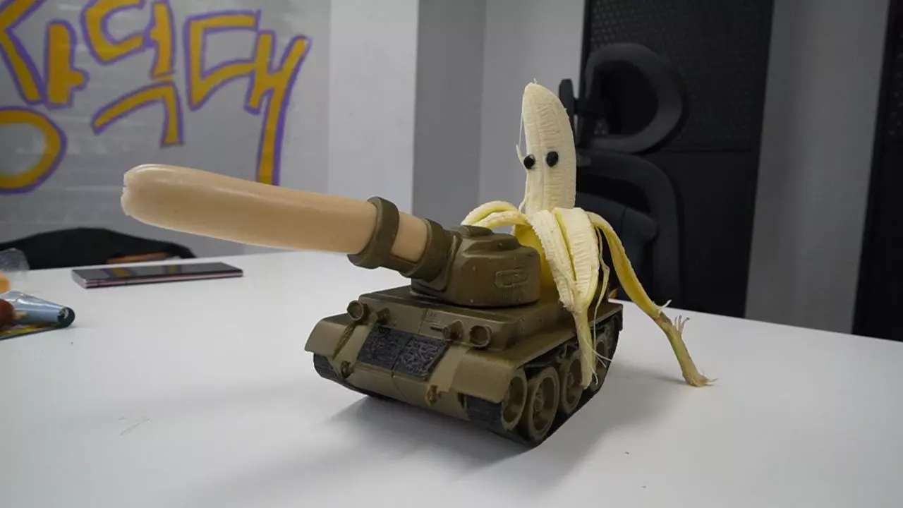 Italian brainrot Bambini Tankini Banana Yeldini Pierdolini  3D model_0