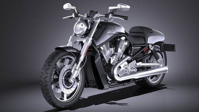 Harley-Davidson V-rod Muscle 2016 3D model