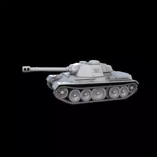 1961   Soviet  IS   Heavy Tank     3D Model 3D print model_17