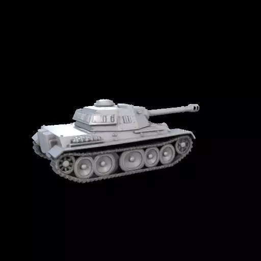 1961   Soviet  IS   Heavy Tank     3D Model 3D print model_2