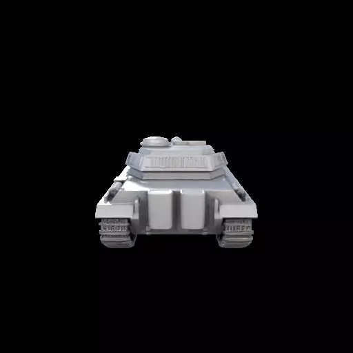 1961   Soviet  IS   Heavy Tank     3D Model 3D print model_7
