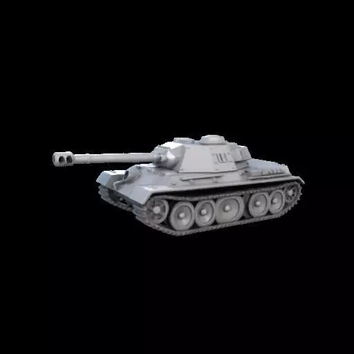 1961   Soviet  IS   Heavy Tank     3D Model 3D print model_18