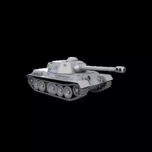 1961   Soviet  IS   Heavy Tank     3D Model 3D print model_24