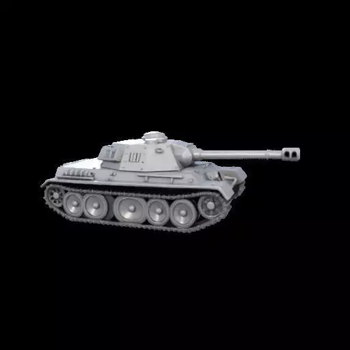 1961   Soviet  IS   Heavy Tank     3D Model 3D print model_26