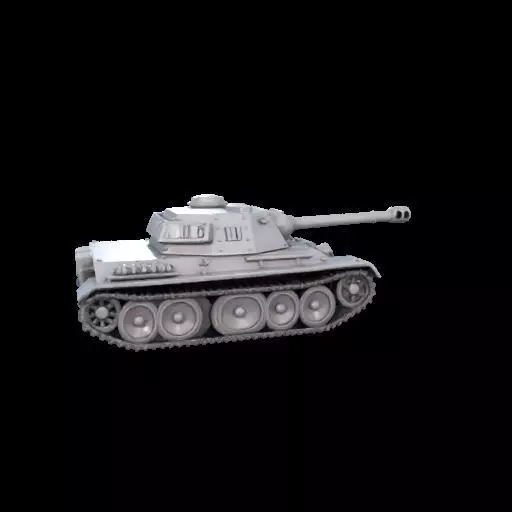 1961   Soviet  IS   Heavy Tank     3D Model 3D print model_29